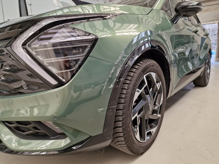 Leichter Lackschaden am Radlauf – Begutachtung durch KFZ-Sachverständigen in Iserlohn